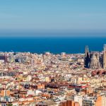 Barcelona cityscape overlook