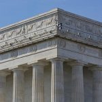 Columns of the Memorial Lincoln Memorial