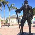 Pegleg Pete Statue St. Maarten