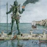 Colossus of Rhodes construction