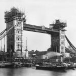 Concrete and Steel Tower Bridge