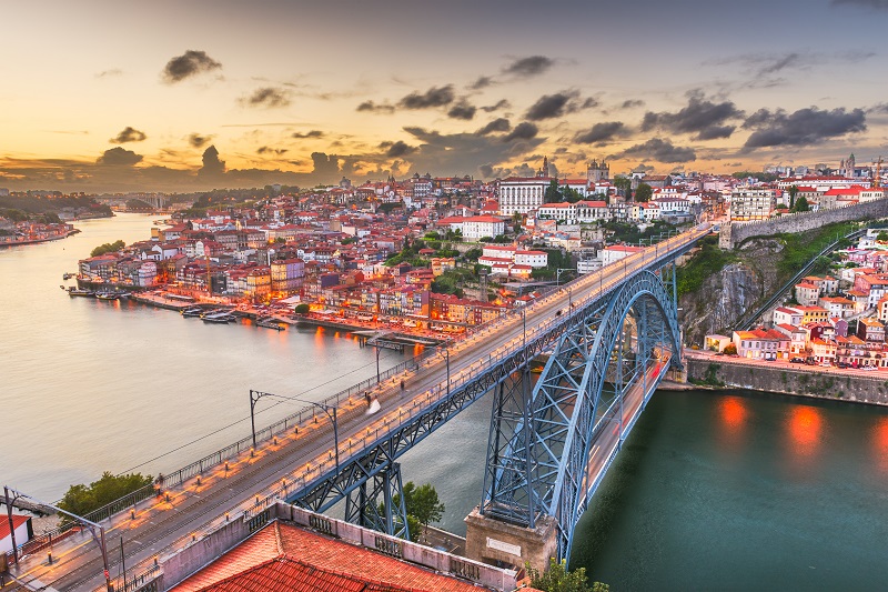 Porto, Portugal Skyline
