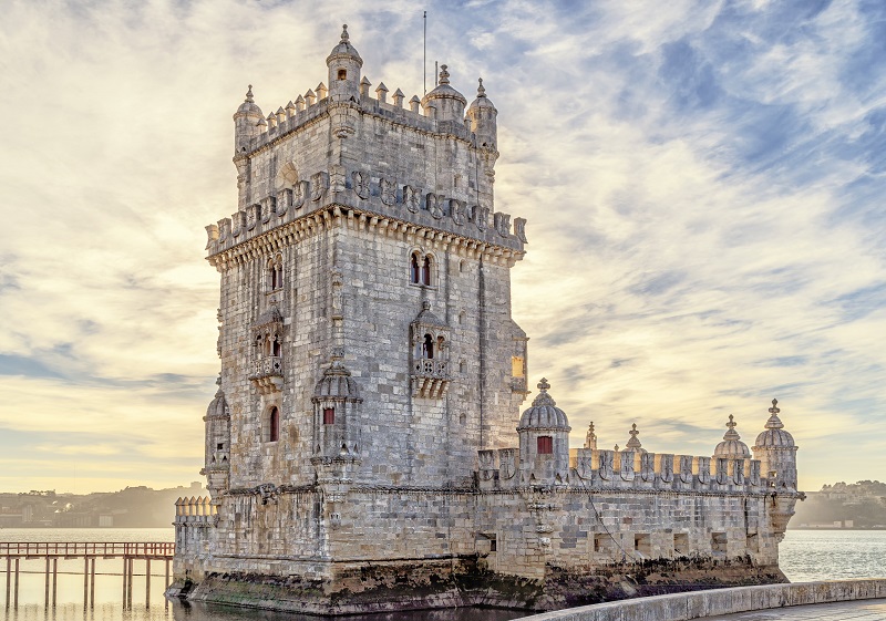 Tower of Belem, Lisbon, Portugal.