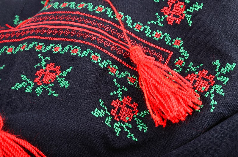 Traditional ukrainian embroidery