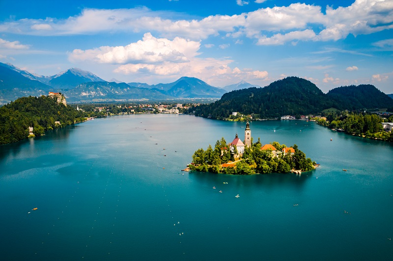 Slovenia - resort Lake Bled.