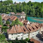 Panoramic view of Berne, Switzerland