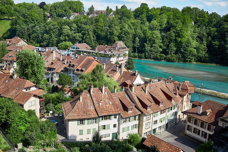 Panoramic view of Berne, Switzerland