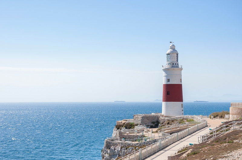 Europa Point Lighthouse on Gibraltar