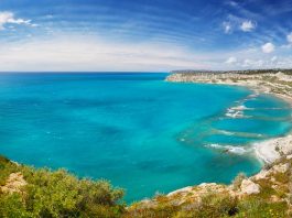 Top 10 Interesting Facts About Cyprus landscape with sea and blue sky, Cyprus