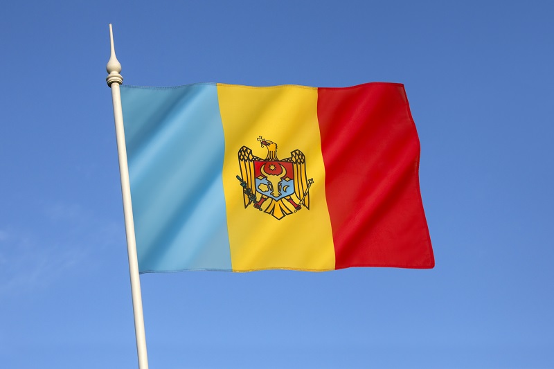 Flag of the Moldovia